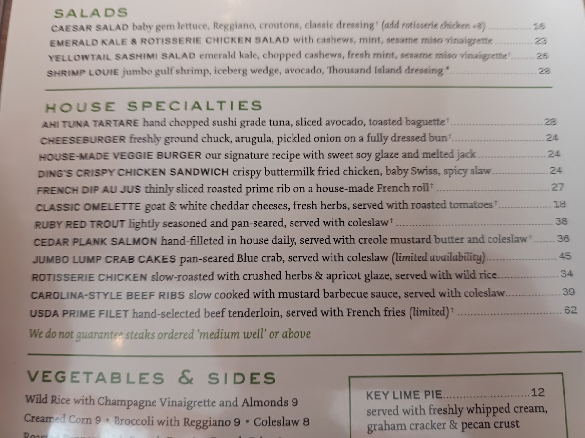 Carpaccio Restaurant Menu - Image 4